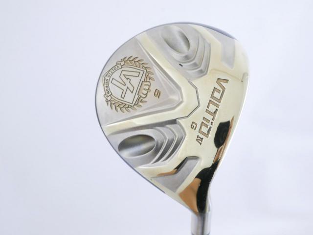 Fairway Wood : Katana : หัวไม้ 5 Katana Voltio IV G Gold (ปี 2016 มี Offset กันลูกบานออกขวา) Loft 18 ก้าน Tour AD 400 Voltio Flex R