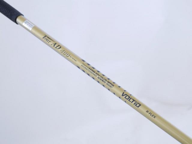 Fairway Wood : Katana : หัวไม้ 5 Katana Voltio IV G Gold (ปี 2016 มี Offset กันลูกบานออกขวา) Loft 18 ก้าน Tour AD 400 Voltio Flex R