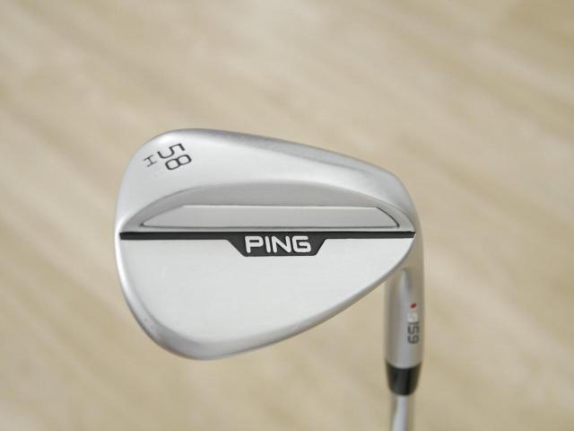 Wedge : Other : Wedge Ping S159 (ออกปี 2024) Loft 58 ก้านเหล็ก Dynamic Gold EX Weight Lock Tour Issue S200