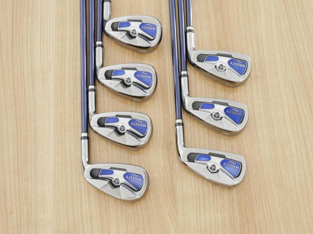 Iron set : Maruman : ชุดเหล็ก Maruman Majesty Royal SP (รุ่นท๊อปสุด ตีง่าย เด้ง ไกลมากๆ) มีเหล็ก 5-10,Pw (7 ชิ้น ระยะเทียบเท่า 4-Pw) ก้านกราไฟต์ Flex R