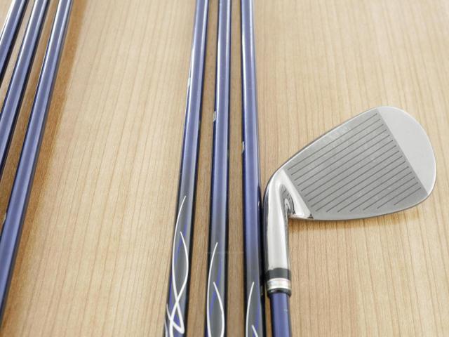 Iron set : Maruman : ชุดเหล็ก Maruman Majesty Royal SP (รุ่นท๊อปสุด ตีง่าย เด้ง ไกลมากๆ) มีเหล็ก 5-10,Pw (7 ชิ้น ระยะเทียบเท่า 4-Pw) ก้านกราไฟต์ Flex R