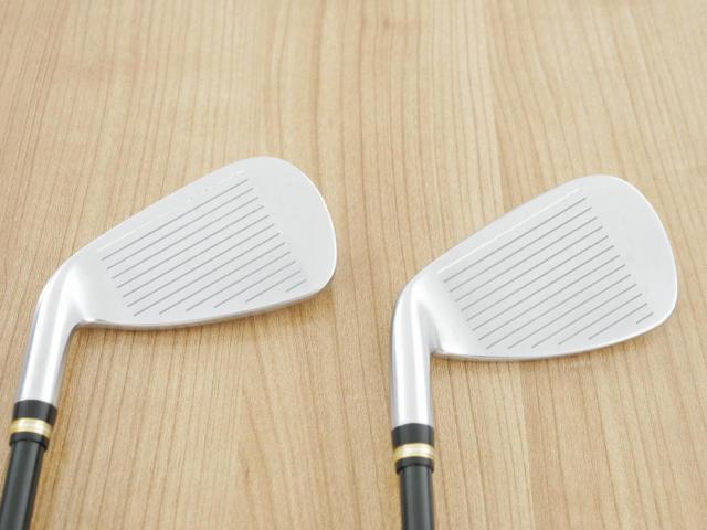 Iron set : Honma : **ก้าน 3 ดาว** ชุดเหล็ก Honma Beres IE-01 (ใบใหญ่ ลอยง่าย เหมาะกับซีเนียร์) มีเหล็ก 5-10 (6 ชิ้น) ก้าน ARMRQ 6 (45) Flex R (3 ดาว)