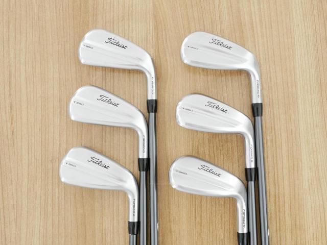 Iron set : Titleist : ชุดเหล็ก Titleist T350 Forged (รุ่นใหม่ล่าสุด ออกปี 2025) มีเหล็ก 6-Pw,48 (6 ชิ้น) ก้านกราไฟต์ Mitsubishi MMT 65 Flex S