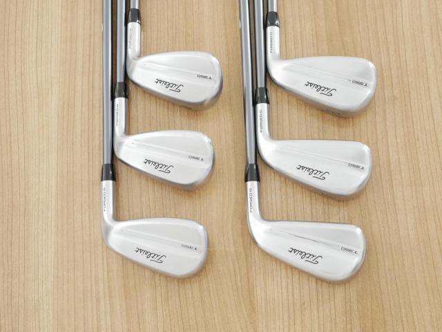 Iron set : Titleist : ชุดเหล็ก Titleist T350 Forged (รุ่นใหม่ล่าสุด ออกปี 2025) มีเหล็ก 6-Pw,48 (6 ชิ้น) ก้านกราไฟต์ Mitsubishi MMT 65 Flex S