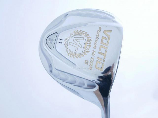 Driver : Katana : ไดรเวอร์ Katana Voltio G Platinum Hi COR 480cc. (รุ่นพิเศษ เด้งเกินกฏ มี Offset กันลูกบานออกขวา) Loft 11 ก้าน Tour AD Platinum 4 Flex R