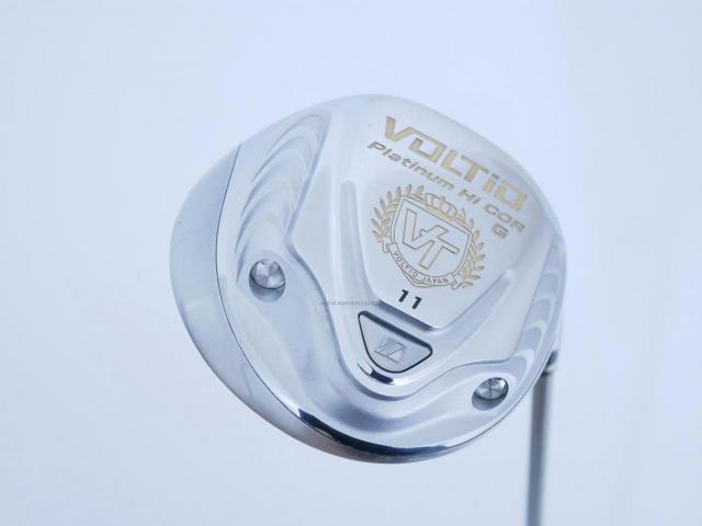 Driver : Katana : ไดรเวอร์ Katana Voltio G Platinum Hi COR 480cc. (รุ่นพิเศษ เด้งเกินกฏ มี Offset กันลูกบานออกขวา) Loft 11 ก้าน Tour AD Platinum 4 Flex R