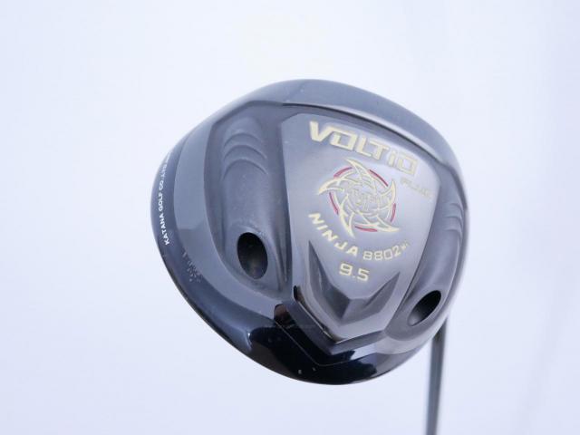 Driver : Katana : ไดรเวอร์ Katana Voltio Plus NINJA 8802Hi (ออกปี 2018 หน้าเด้งที่สุดๆ COR 0.8802) Loft 9.5 ก้าน Fujikura Speeder 462 Evolution Flex SR