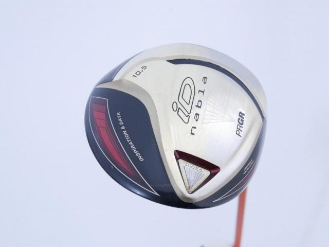 Driver : PRGR : ไดรเวอร์ PRGR ID Nabla RED (รุ่นท้อป 460cc.) Loft 10.5 ก้าน Air Race 3 Flex R