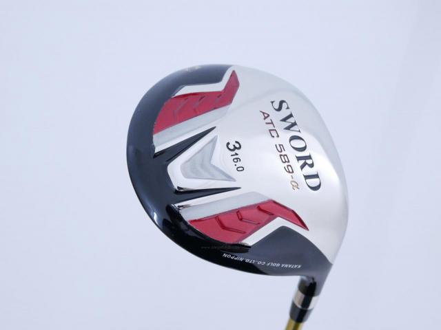 Fairway Wood : Katana : หัวไม้ 3 Katana Sword ATC-589a (ปี 2015) Loft 16 ก้าน Speeder 589 Flex SR