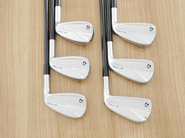 Iron set : Taylormade : ชุดเหล็ก Taylormade P770 Forged (รุ่นปี 2023 นุ่ม แน่น)  มีเหล็ก 5-Pw (6 ชิ้น) ก้านกราไฟต์ Mitsubishi Diamana Thump i95 Flex S