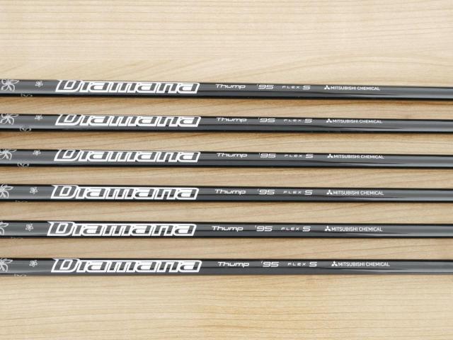 Iron set : Taylormade : ชุดเหล็ก Taylormade P770 Forged (รุ่นปี 2023 นุ่ม แน่น)  มีเหล็ก 5-Pw (6 ชิ้น) ก้านกราไฟต์ Mitsubishi Diamana Thump i95 Flex S