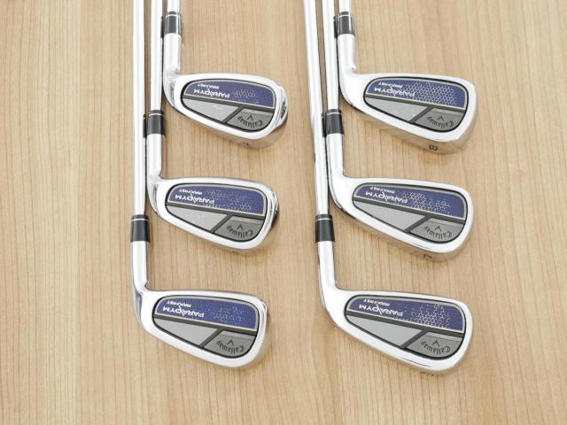 Iron set : Callaway : ชุดเหล็ก Callaway Paradym Max Fast (ออกปี 2023 ตีง่ายสุด ไกลสุดของ Callaway Japan Spec.) มีเหล็ก 6-Pw,Aw (6 ชิ้น) ก้านเหล็ก NS Pro ZELOS 7 Flex S