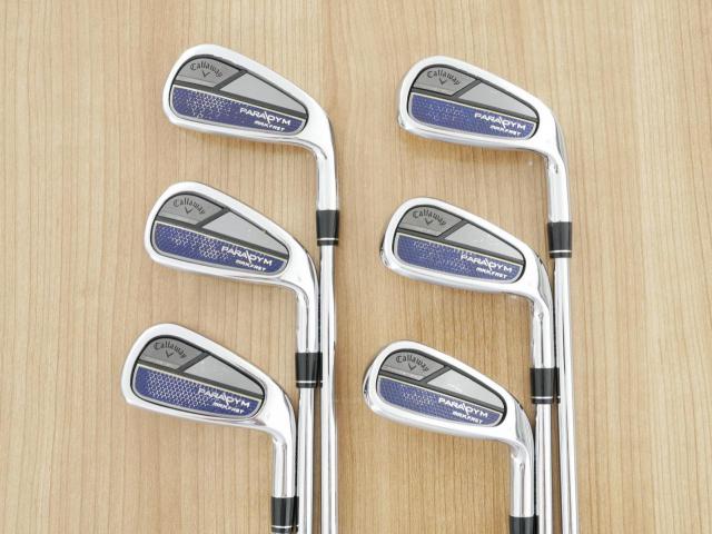 Iron set : Callaway : ชุดเหล็ก Callaway Paradym Max Fast (ออกปี 2023 ตีง่ายสุด ไกลสุดของ Callaway Japan Spec.) มีเหล็ก 6-Pw,Aw (6 ชิ้น) ก้านเหล็ก NS Pro ZELOS 7 Flex S