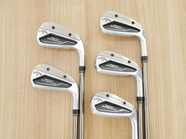 Iron set : Callaway : ชุดเหล็ก Callaway Great Big Bertha (ออกปี 2023 Japan Spec แพงสุด ตีง่ายสุด ไกล) มีเหล็ก 6-Pw (5 ชิ้น) ก้านกราไฟต์ Fujikura Speeder NX Flex R