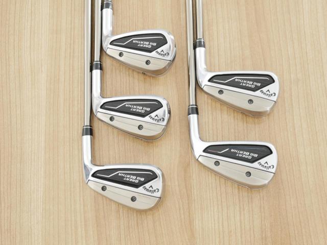 Iron set : Callaway : ชุดเหล็ก Callaway Great Big Bertha (ออกปี 2023 Japan Spec แพงสุด ตีง่ายสุด ไกล) มีเหล็ก 6-Pw (5 ชิ้น) ก้านกราไฟต์ Fujikura Speeder NX Flex R