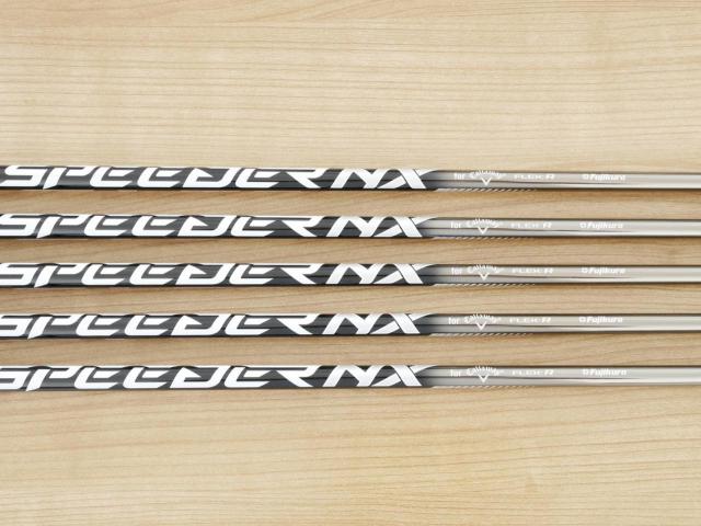 Iron set : Callaway : ชุดเหล็ก Callaway Great Big Bertha (ออกปี 2023 Japan Spec แพงสุด ตีง่ายสุด ไกล) มีเหล็ก 6-Pw (5 ชิ้น) ก้านกราไฟต์ Fujikura Speeder NX Flex R