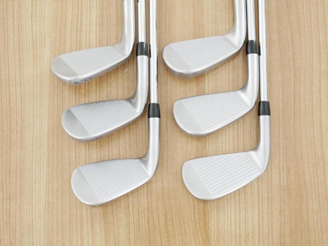 Iron set : Titleist : ชุดเหล็ก Titleist T150 Forged (รุ่นล่าสุด ออกปี 2025 นุ่ม แน่น คม) มีเหล็ก 5-Pw (6 ชิ้น) ก้านเหล็ก True Temper AMT Silver Flex S