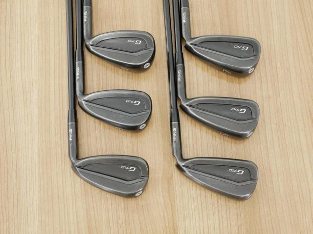 Iron set : Ping : ชุดเหล็ก Ping G710 (ปี 2021 Japan Spec. ใบใหญ่ ง่ายที่สุด ไกลที่สุดของ Ping) มีเหล็ก 5-Pw (6 ชิ้น) ก้านกราไฟต์ Ping ALTA Distanza 40 Flex R