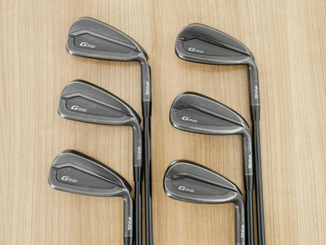 Iron set : Ping : ชุดเหล็ก Ping G710 (ปี 2021 Japan Spec. ใบใหญ่ ง่ายที่สุด ไกลที่สุดของ Ping) มีเหล็ก 5-Pw (6 ชิ้น) ก้านกราไฟต์ Ping ALTA Distanza 40 Flex R