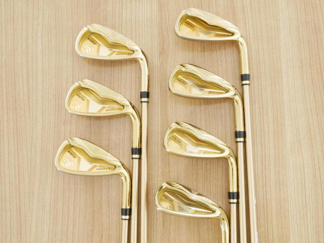Iron set : Katana : ชุดเหล็ก Katana Voltio Model J Gold (ปี 2018 หน้าเด้ง ตีง่าย ไกล) มีเหล็ก 6-Pw,Aw,Sw (7 ชิ้น) ก้านกราไฟต์ Fujikura Speeder 550 Flex SR