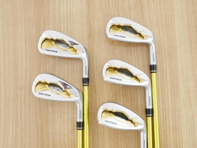 Iron set : Honma : **ก้าน 3 ดาว** ชุดเหล็ก Honma Beres A-Spec II (รุ่นปี 2021 ตีง่าย ไกล) มีเหล็ก 7-11 (5 ชิ้น ) ก้าน ARMRQ A-Spec (47) Flex R (3 ดาว)