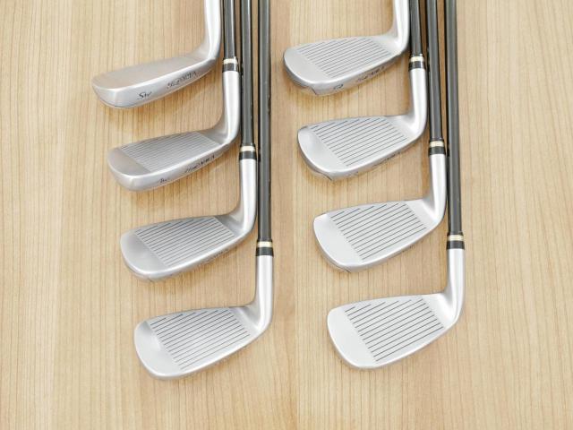 Iron set : Honma : ชุดเหล็ก Honma Beres IS-01 (หน้าเด้ง Maraging) มีเหล็ก 6-11,Aw,Sw (8 ชิ้น เทียบเท่า 5-Pw,Aw,Sw) ก้าน ARMRQ 6 (49) Flex R (2 ดาว)