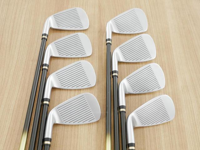 Iron set : Honma : ชุดเหล็ก Honma Beres IS-01 (หน้าเด้ง Maraging) มีเหล็ก 6-11,Aw,Sw (8 ชิ้น เทียบเท่า 5-Pw,Aw,Sw) ก้าน ARMRQ 6 (49) Flex R (2 ดาว)