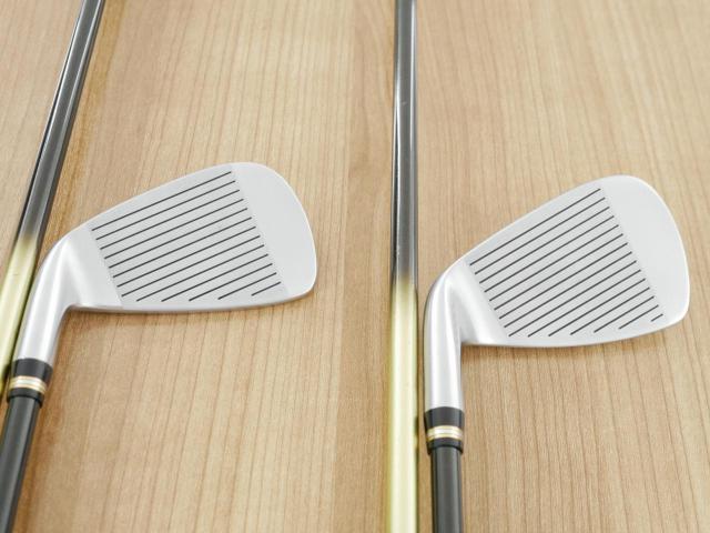 Iron set : Honma : ชุดเหล็ก Honma Beres IS-01 (หน้าเด้ง Maraging) มีเหล็ก 6-11,Aw,Sw (8 ชิ้น เทียบเท่า 5-Pw,Aw,Sw) ก้าน ARMRQ 6 (49) Flex R (2 ดาว)