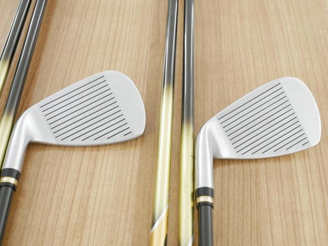 Iron set : Honma : ชุดเหล็ก Honma Beres IS-01 (หน้าเด้ง Maraging) มีเหล็ก 6-11,Aw,Sw (8 ชิ้น เทียบเท่า 5-Pw,Aw,Sw) ก้าน ARMRQ 6 (49) Flex R (2 ดาว)