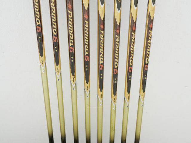 Iron set : Honma : ชุดเหล็ก Honma Beres IS-01 (หน้าเด้ง Maraging) มีเหล็ก 6-11,Aw,Sw (8 ชิ้น เทียบเท่า 5-Pw,Aw,Sw) ก้าน ARMRQ 6 (49) Flex R (2 ดาว)