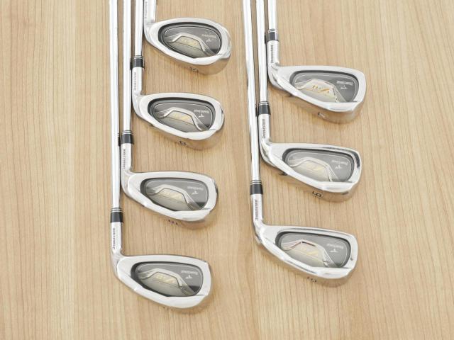 Iron set : Tourstage : ชุดเหล็ก Tourstage VIQ (Titanium) มีเหล็ก 5-Pw,Sw (7 ชิ้น) ก้านเหล็ก NS Pro 900 Flex S