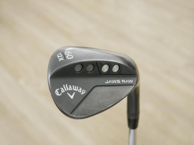 Wedge : Callaway : Wedge Callaway JAWS RAW (รุ่นปี 2023) Loft 60 ก้านเหล็ก Dynamic Gold S200