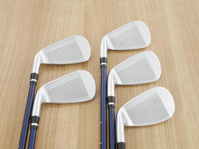 Iron set : Yamaha : ชุดเหล็ก Yamaha Inpres UD+2 (ออกปี 2019 ตีไกลที่สุด ไกลกว่าเหล็กทั่วไป 2 เบอร์ หน้าเด้ง COR 0.822) มีเหล็ก 7-Pw,Aw (5 ชิ้น) ก้านกราไฟต์ Flex SR