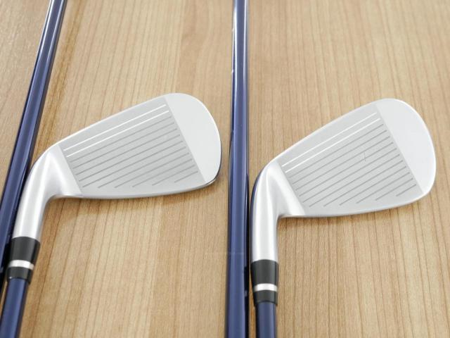 Iron set : Yamaha : ชุดเหล็ก Yamaha Inpres UD+2 (ออกปี 2019 ตีไกลที่สุด ไกลกว่าเหล็กทั่วไป 2 เบอร์ หน้าเด้ง COR 0.822) มีเหล็ก 7-Pw,Aw (5 ชิ้น) ก้านกราไฟต์ Flex SR