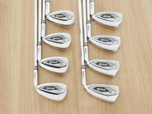 Iron set : Ping : ชุดเหล็ก Ping G425 (รุ่นปี 2021 Japan Spec. ใบใหญ่ ง่าย ไกล) มีเหล็ก 5-Pw,Aw,Sw (8 ชิ้น) ก้านเหล็ก Ping AWT 2.0 Lite Flex SR