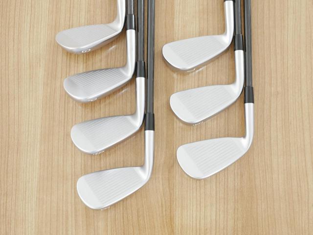 Iron set : Mizuno : ชุดเหล็ก Mizuno JPX 923 Hot Metal (รุ่นปี 2023 ตัวท๊อป ง่าย ไกล) มีเหล็ก 5-Pw,Aw (7 ชิ้น) ก้านกราไฟต์ Mitsubishi OTI 75 Flex S