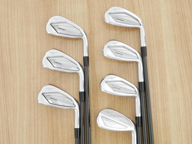 Iron set : Mizuno : ชุดเหล็ก Mizuno JPX 923 Hot Metal (รุ่นปี 2023 ตัวท๊อป ง่าย ไกล) มีเหล็ก 5-Pw,Aw (7 ชิ้น) ก้านกราไฟต์ Mitsubishi OTI 75 Flex S
