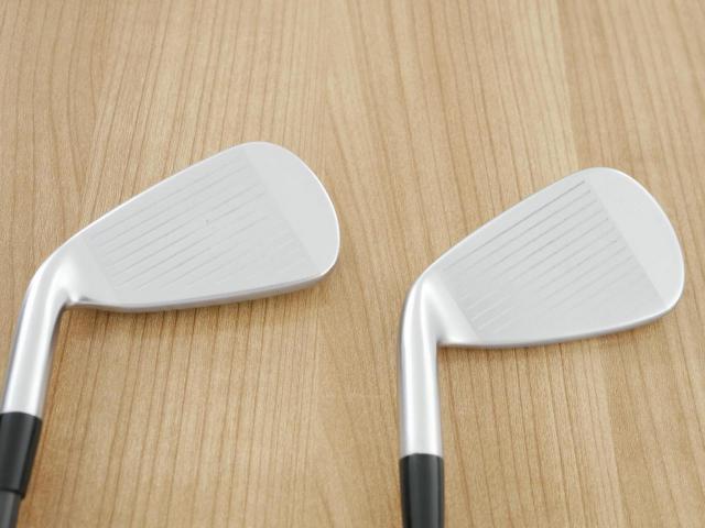 Iron set : Mizuno : ชุดเหล็ก Mizuno JPX 923 Hot Metal (รุ่นปี 2023 ตัวท๊อป ง่าย ไกล) มีเหล็ก 5-Pw,Aw (7 ชิ้น) ก้านกราไฟต์ Mitsubishi OTI 75 Flex S