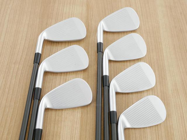 Iron set : Mizuno : ชุดเหล็ก Mizuno JPX 923 Hot Metal (รุ่นปี 2023 ตัวท๊อป ง่าย ไกล) มีเหล็ก 5-Pw,Aw (7 ชิ้น) ก้านกราไฟต์ Mitsubishi OTI 75 Flex S