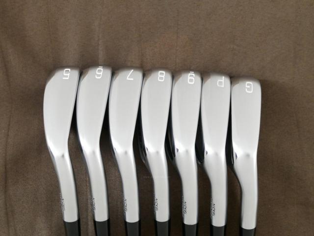 Iron set : Mizuno : ชุดเหล็ก Mizuno JPX 923 Hot Metal (รุ่นปี 2023 ตัวท๊อป ง่าย ไกล) มีเหล็ก 5-Pw,Aw (7 ชิ้น) ก้านกราไฟต์ Mitsubishi OTI 75 Flex S