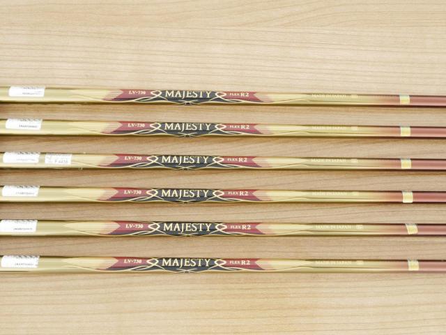 Iron set : Maruman : ชุดเหล็ก Maruman Majesty Prestigio X (รุ่นท๊อปสุด ปี 2020 หน้าเด้ง ตีไกลมาก ของใหม่ 1.2 แสนบาท) มีเหล็ก 6-10,Pw (6 ชิ้น เทียบเท่า 5-Pw) ก้านกราไฟต์ Flex R2