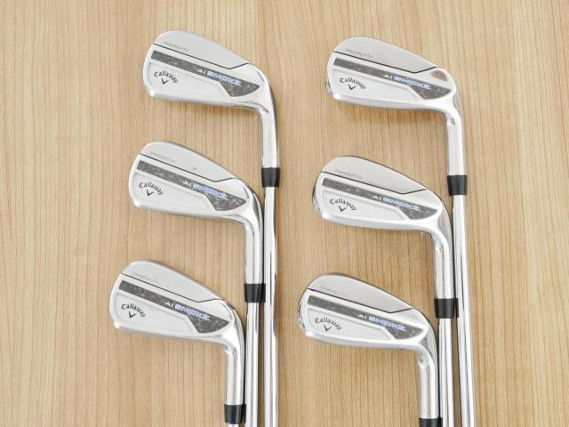 Iron set : Callaway : ชุดเหล็ก Callaway Paradym Ai Smoke (ออกปี 2024 ตีง่ายมาก ไกล Japan Spec.) มีเหล็ก 6-Pw,Aw (6 ชิ้น) ก้านเหล็ก NS Pro 950 NEO Flex S