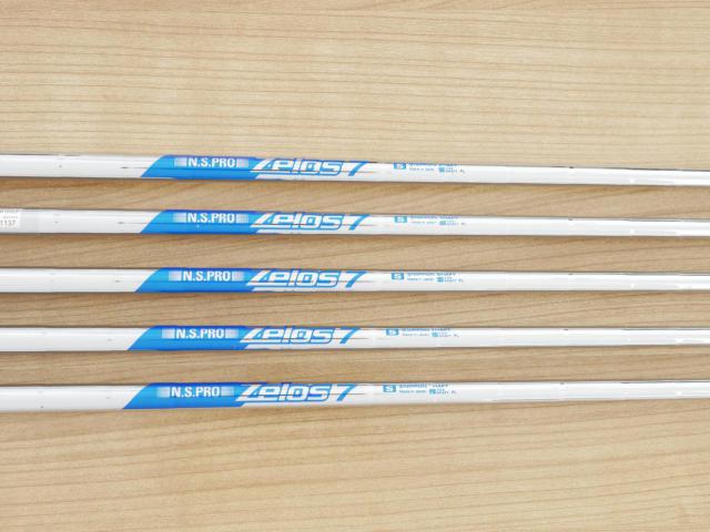 Iron set : Yamaha : ชุดเหล็ก Yamaha Inpres UD+2 (ออกปี 2021 ตีไกลที่สุด ไกลกว่าเหล็กทั่วไป 2 เบอร์ หน้าเด้ง COR 0.822) มีเหล็ก 7-Pw,Aw (5 ชิ้น) ก้านเหล็ก NS Pro Zelos 7 Flex S