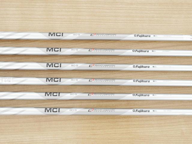 Iron set : Mizuno : ชุดเหล็ก Mizuno JPX 921 Hot Metal (ปี 2022 ตัวท๊อป แน่น ไกล) มีเหล็ก 5-Pw (6 ชิ้น) ก้านกราไฟต์ Fujikura MCI 80 Flex S