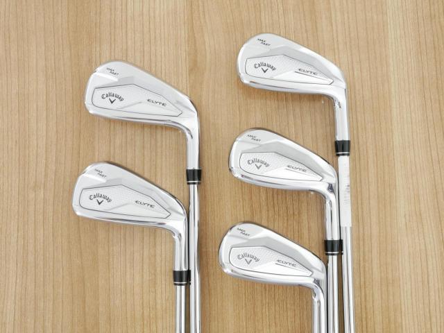 Iron set : Callaway : ชุดเหล็ก Callaway ELYTE Max Fast (รุ่นล่าสุด ออกปี 2025 ตีง่ายมาก ไกล Japan Spec.) มีเหล็ก 6-Pw (5 ชิ้น) ก้านเหล็ก NS Pro Zelos 7 Flex R