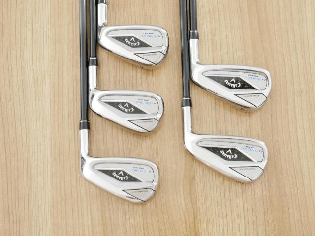Iron set : Callaway : ชุดเหล็ก Callaway Paradym Ai Smoke Max Fast (ออกปี 2024 ตีง่ายมาก ไกล Japan Spec.) มีเหล็ก 6-Pw (5 ชิ้น) ก้านกราไฟต์ Fujikura TENSEI 40 Flex R
