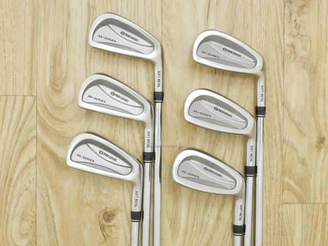 Iron set : Maruman : ชุดเหล็ก Maruman M-Series (รุ่นดังในอดีต) มีเหล็ก 5-Pw (6 ชิ้น) ก้านเหล็ก NS Pro 850 Flex R