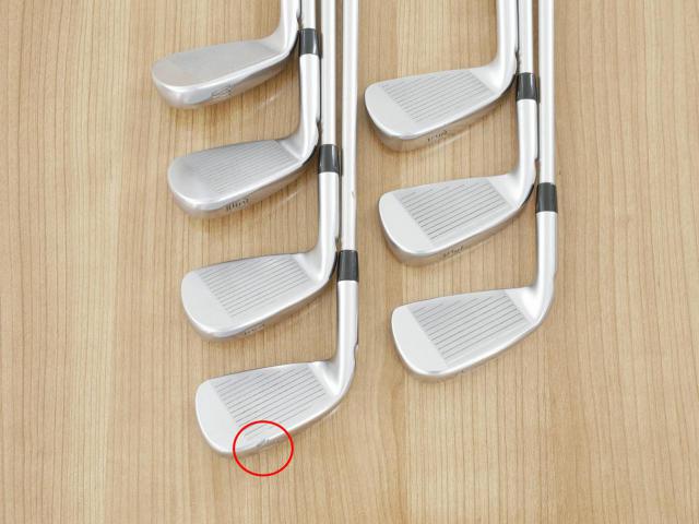 Iron set : Ping : **มีตำหนิ** ชุดเหล็ก Ping i210 (รุ่นปี 2019) มีเหล็ก 4-Pw (7 ชิ้น) ก้านกราไฟต์ Fujikura MCI 70 Flex R