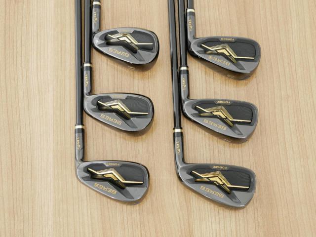 Iron set : Honma : ชุดเหล็ก Honma Beres Black Forged (ออกปี 2022 สวยมากๆ) มีเหล็ก 6-11 (6 ชิ้น เทียบเท่า 5-Pw) ก้าน ARMRQ MX Flex SR