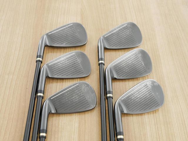 Iron set : Honma : ชุดเหล็ก Honma Beres Black Forged (ออกปี 2022 สวยมากๆ) มีเหล็ก 6-11 (6 ชิ้น เทียบเท่า 5-Pw) ก้าน ARMRQ MX Flex SR